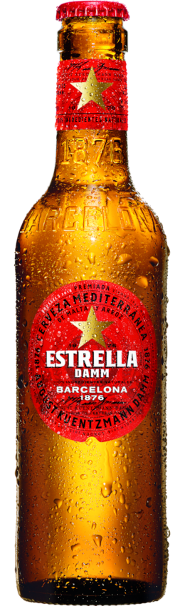 thumbnail image 3 of Estrella Damm Lager Beer, 6 Pack, 11.2 oz Glass Bottle 5.4%, 3 of 4