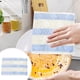 thumbnail image 1 of Paños Absorbentes para Platos de Fibra de Madera Azul | Toallas de Mano Suaves y Amigables con la Piel | Toallas Multiuso para Cocina para Limpiar, Secar y Quitar Polvo | 28x28 cm | Paquete de 10, 1 of 6