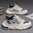 thumbnail image 5 of Cooling Daily Casual Sneakers for Men, summer breathable sports footwear with smooth airflow.Lightweight design relieves foot pressure for all day relaxed wearing experience., 5 of 5