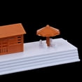 thumbnail image 3 of Esquema de Simulación de estación de Servicio a 1:87 perfke Modelo de Construcción de Medidor Ho Diorama, 3 of 9