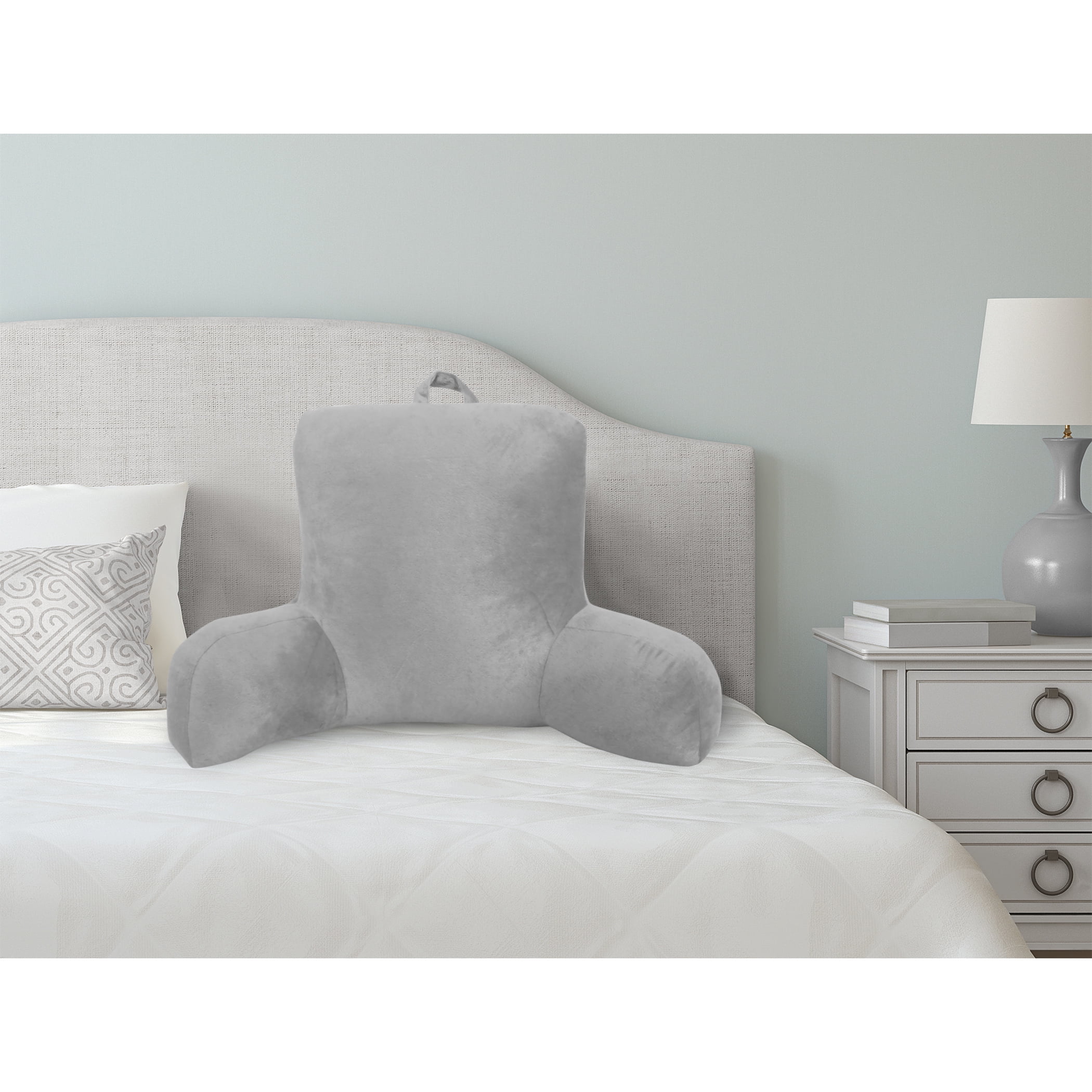 Cotton Linen Bed Cushion Sofa Headrest Hotel Backrest Pillow Removable  Headboard