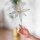 thumbnail image 5 of Estrella de Navidad Ganfancp Decoración de La Copa Del Árbol Iluminación Decoración Navideña Tridimensional, 5 of 6