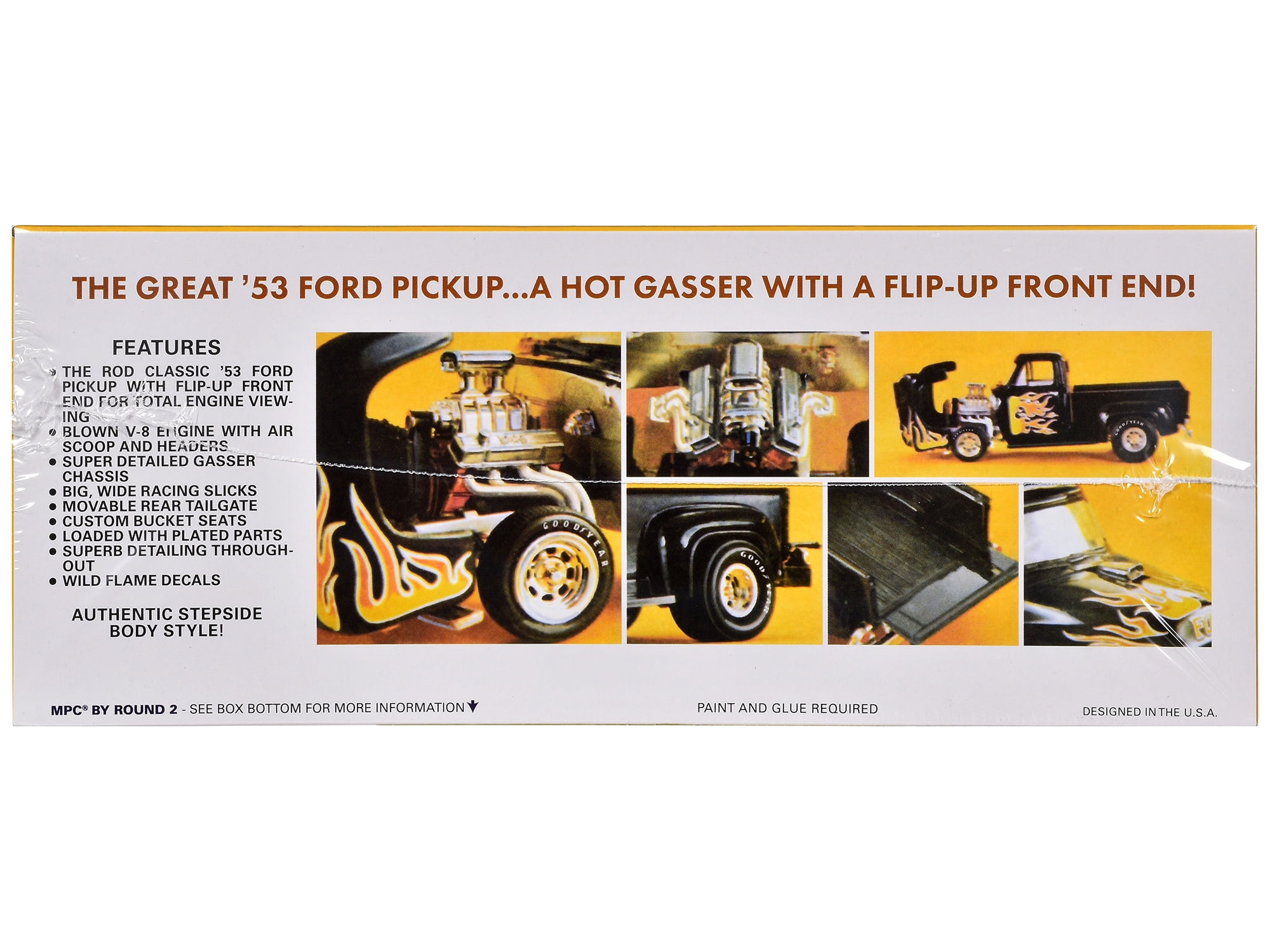 1953 Ford Pickup Flip-Nose Model Kit 1/25 Scale