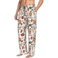 thumbnail image 2 of Daiia Gnomes And Autumn Leaves Men's Sleep Pant with Pockets and Drawstring,Pajama Pants-Large, 2 of 9