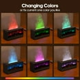 thumbnail image 4 of Colorful Flame Fireplace Aroma Diffuser, 7-Color LED Essential Oil Diffuser with Ultrasonic Humidifier, Flame Effect Aromatherapy Diffuser Safe Auto Shut-Off, 4 of 9