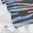 thumbnail image 4 of Bright Tropical Leaves Zebra Print Bath Hand Towel Soft Cotton Highly Absorbent Fingertip Towels for Bathroom Beach Kitchen Sports Gym Yoga Travel (2-Pieces Towel Sets, 28x16 inch), 4 of 7