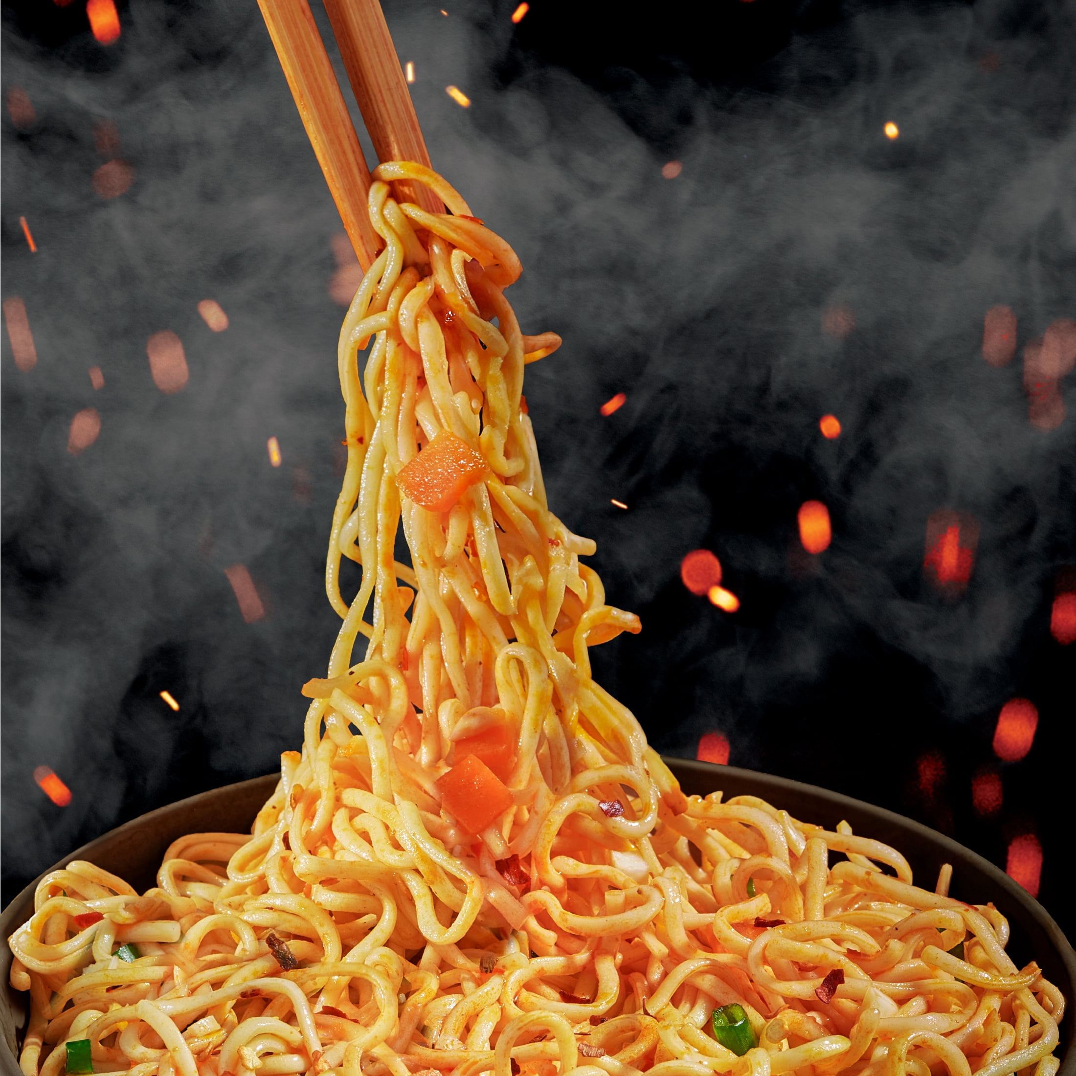 (6 pack) Hot Ones x A-Sha Garlic Chili Ramen Noodle Soup