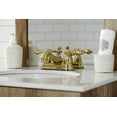 thumbnail image 3 of Kingston Brass KS3607AL 4 in. Centerset Bathroom Faucet, Brushed Brass, 3 of 5