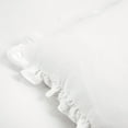 thumbnail image 4 of Lush Decor Ruffle Skirt Daybed Cover White 5Pc Set 39x75, 4 of 6