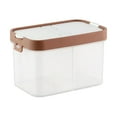 thumbnail image 1 of Rbaofujie Airtight Food Storage Container Set, Kitchen Pantry Organization Canisters, One-Handed Airtight Cereal Snack Candy Storage Containers, 1 of 7
