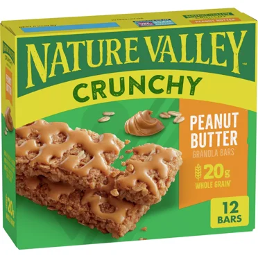 Nature Valley Crunchy Peanut Butter Granola Bars - 6ct/8.94oz