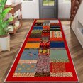 thumbnail image 2 of 2x6 FT Kitchen Runner Rugs Non Skid Washable, Faux Wool Rug Runners for Hallways Bathroom Carpet Runner, Soft Indoor Modern Floor Rug for Entryway Laundry Room, 2 of 11
