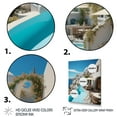 thumbnail image 3 of Designart "Beautiful Cityscape Greece Santorini wall decor II" Landscape & Nature Floater Framed Canvas Art Print, 3 of 7