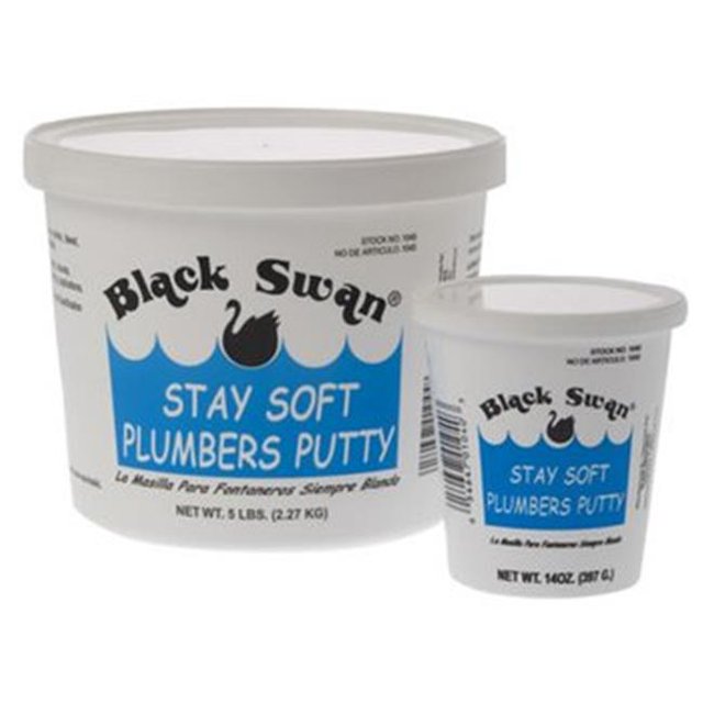 Black Swan Manufacturing 14 oz 01040 Stay Soft Plumbers Putty