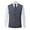 Gray, variant on WREESH Fashion Vest Men'S Wool Blended V-Neck Knitted Cardigan Cardigan Colorblock Casual All-Match Sleeveless Cardigan Wine