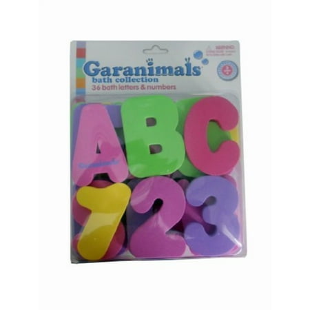 garanimals - foam letters, girl