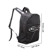 ZIPIT Ninja Backpack for Boys Elementary School & Preschool, Cute Book Bag for Kids (Black)