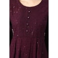 thumbnail image 5 of S MAJIDA Kurta for Women Embroidered Rayon Kurta with 3/4 Sleeve, 5 of 5