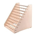 thumbnail image 2 of 2x 65 Pots Craft Acrylic Paint Bottle Rack Wooden Tools Storage Stand lder, 2 of 8