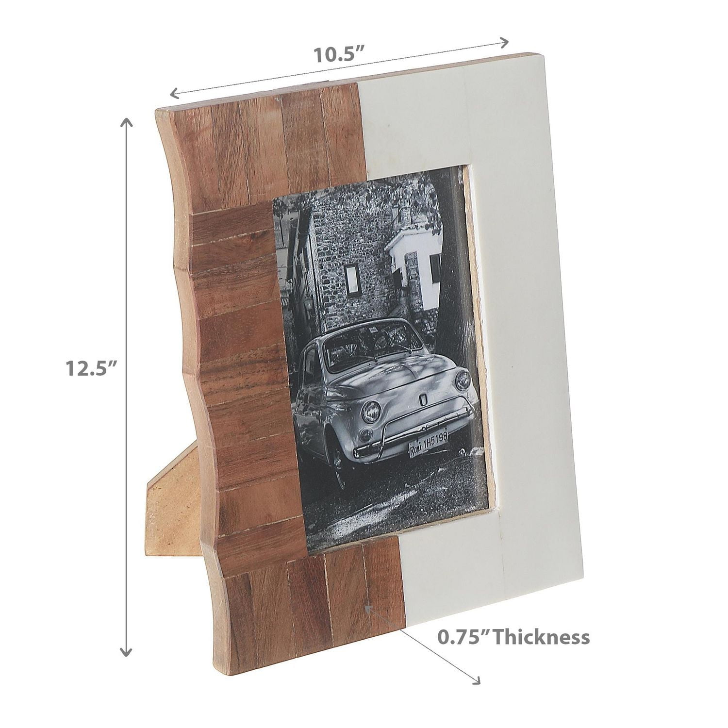 8X10 Wooden & Resin Inlay Photo Frame