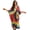 Abstract Pattern Red, variant on Kaftan Dress for Women Loose Fit Caftan Lightweight Beach Cover Up Kaftan Maxi Dress Soft Breathable Fabric Swimsuit Coverups for Vacation Casual, Sunflower Leopard Print
