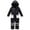 g-Black30285, variant on CAIVO Boys All Season Insulated Snowsuit Jumpsuit Skiing Outdoor Winter Activities Thermal Windproof Soft Kids Romper Soft Onesie Bodysuits Long Sleeve Hood One-Pieces