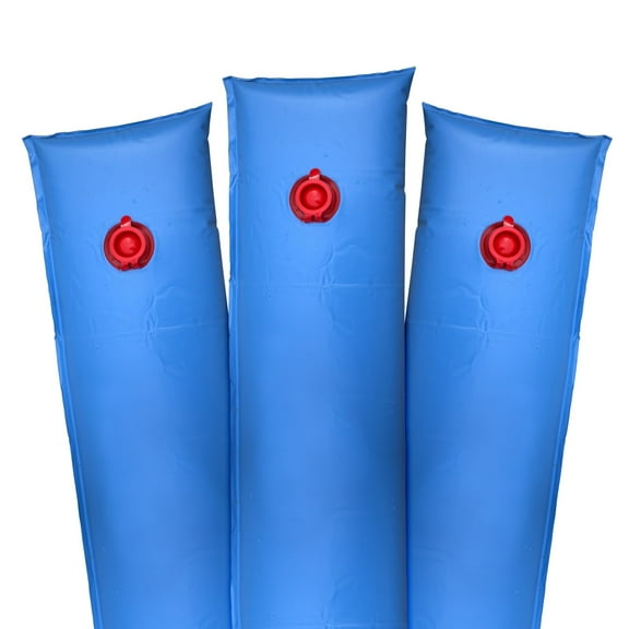 Pool Mate Winter Water Bag For Swimming Pool Covers Premium 20 Gauge 10-Foot Single Chamber, Blue, 1-Pack