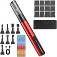 thumbnail image 1 of Ponceuse de Détail Réciproque, Recharge USB, 3 Vitesses Réglables, Papier de Verre Coloré Sans Fil et Auto-Adhésif, 1 of 7