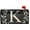 Lettre K Classique Monogramme, variante sur Monogramme Lettre C Couverture de Boîte aux Lettres Magnétique Taille Standard Imperméable Couverture de Boîte Postale Décoration Surdimensionnée Bienvenue Maison Jardin Extérieur 25.5 Pouces Lx 21 Pouces L