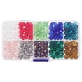 thumbnail image 2 of 1 Box Glass Beads Section Glass Loose Beads Spacer Beads Jewelry Making Charms, 2 of 8