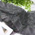 thumbnail image 5 of Gauze Elastic and Rhinestone for Garment Accessories Black 1500x300mm, 5 of 9