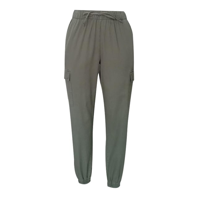 Pantalón George Para Mujer Talla G Estilo Cargo Color Beige