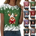 thumbnail image 4 of Duqingm Christmas Vibes Shirt Family Christmas 2025 Matching Santa Tee Xmas Pajamas Pjs T-Shirt Green,2XL, 4 of 7