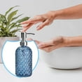 thumbnail image 3 of Bouteille Distributrice Grande Capacité pour Insert en Verre Récipient Rechargeable pour Cosmétiques et Gel Douche Solution de Rangement Polyvalente pour Maison et Voyage, 3 of 5