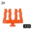 thumbnail image 2 of 10Pcs Hanging Board Hole Hook Garage Organizer Wall-Mounted Storage Rack Repair B, 2 of 5