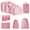 Pink, variant on ROFAY 9-Pieces Travel Packing Cubes for Suitcase, Luggage Packing Organizer Bags for Airplane, Road Travel and Camping - Gray