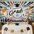 thumbnail image 4 of Elainilye 2025 Graduation Decoration Banner, Personalized Congrats Grad Backdrop, Graduation Party Photo Background Banner, Party Decoration Supplies for Grad Celebration, 4 of 6