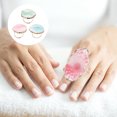 thumbnail image 1 of SHINYPASING 3Pcs Nail Art Mixing Trays Resin Manicure Pallets for Home Use with Assorted Colors, 1 of 7