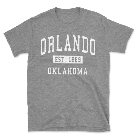 Orlando Oklahoma Classic Established Men's Cotton T-Shirt