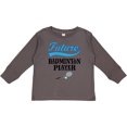 thumbnail image 3 of Inktastic Future Badminton Player Sports Boys or Girls Long Sleeve Toddler T-Shirt, 3 of 5