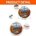 thumbnail image 2 of National Park Stained Glass Suncatcher Ornament – Text Christmas 2025 Tree Decoration Gift for Family, Friends, Man & Woman, 2 of 6