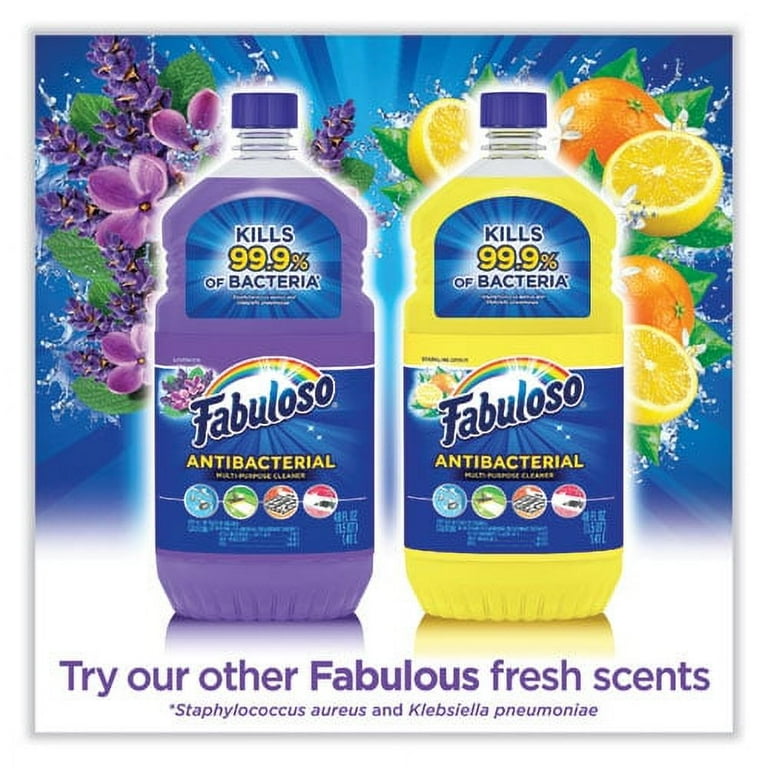 Antibacterial Multi-Purpose Cleaner, Sparkling Citrus Scent, 48 oz Bottle, 6/Carton Antibacterial Multi-Purpose Cleaner, Sparkling Citrus Scent, 48 oz Bottle, 6/Carton