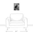thumbnail image 3 of Creative Products Abstract Zebra Woman 11x14 Canvas Wall Art, 3 of 5