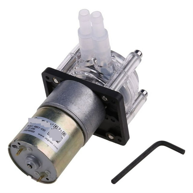 DC 12/24V Peristaltic Pump Large Flow Dosing Pump Vacuum Aquarium Lab Analytical ,Simple to Hookup
