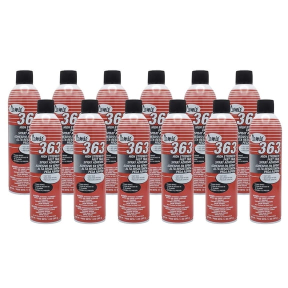 363 CAMIE High Strength Fast Tack Spray Adhesive. (case of 12)
