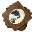 thumbnail image 2 of Carolines Treasures 7131FC Bernese Mountain Dog Foam Coaster Set of 4 3 1/2 x 3 1/2 multicolor, 2 of 3