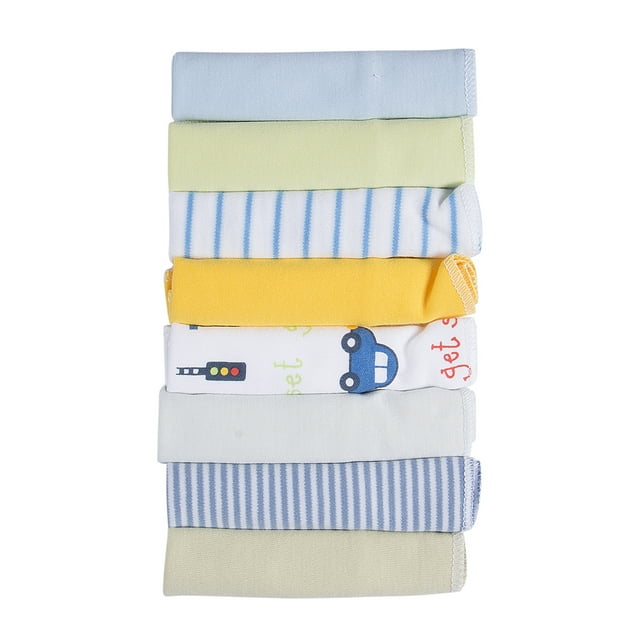 8 Pieces/Set Newborn Cotton Washcloth Wipe Cloth Baby Bathing Towel