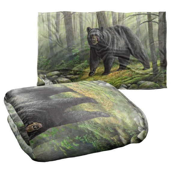 Wild Wings Woodland Morning 2 Silky Touch Super Soft Throw Blanket 36" x 58"