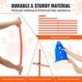thumbnail image 3 of VEVOR Dog Agility Hurdle Cone Set 6 PCS Kit-12 xCones 6 xAgility Rods with Bag, 3 of 9
