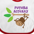 thumbnail image 4 of Inktastic Future Actuary Boys or Girls Baby Bib, 4 of 4